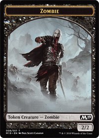 Zombie // Thopter Double-Sided Token (Game Night)