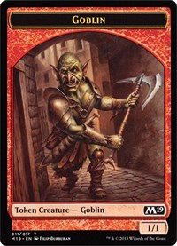 Goblin // Thopter Double-Sided Token (Game Night)