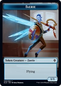 Faerie // Food (015) Double-Sided Token