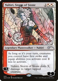 Nahiri, Storm of Stone (Stained Glass)
