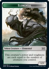 Elemental // Treasure Double-Sided Token