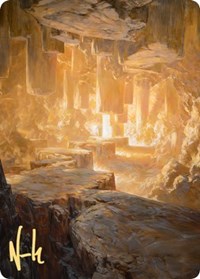 Pillarverge Pathway Art Card (Gold-Stamped Signature)