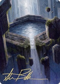 Morphic Pool Art Card (Gold-Stamped Signature)