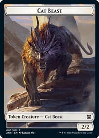 Cat Beast // Plant Double-Sided Token