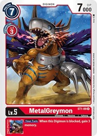 MetalGreymon - ST1-09 (Tamer Battle Pack 1)