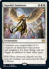 Sigarda's Summons (VOW Bundle)