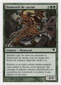Bramble Elemental (Spanish) - "Elemental de zarzas"