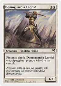 Leonin Den-Guard (Italian) - "Domoguardia Leonid" (L29)