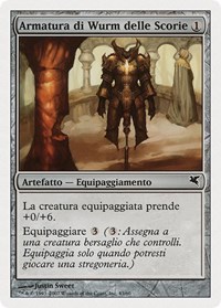 Slagwurm Armor (Italian) - "Armatura di Wurm delle Scorie"