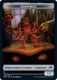 Construct (015) // Blood (017) Double-Sided Token (Challenger 2022)