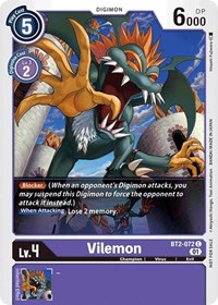 Vilemon - BT2-072 (Tamer Party Vol. 4 Promo)