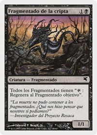 Crypt Sliver (Spanish) - "Fragmentado de la cripta"