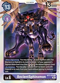 AncientSphinxmon (Event Pack 3)