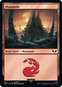 Mountain (315) (Surge Foil)