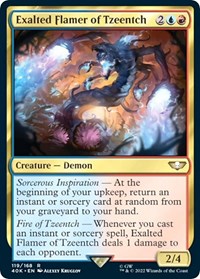 Exalted Flamer of Tzeentch (Surge Foil)