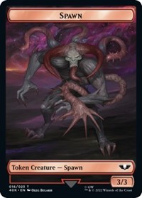 Spawn // Blue Horror Double-Sided Token