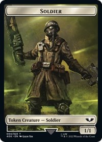 Soldier (004) // Vanguard Suppressor Double-Sided Token (Surge Foil)