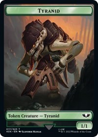 Tyranid (017) // Tyranid (018) Double-Sided Token (Surge Foil)