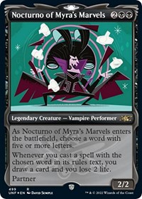 Nocturno of Myra's Marvels (Showcase) (Galaxy Foil)