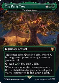 The Party Tree - The Great Henge (Borderless) (Surge Foil)