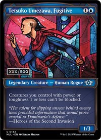 Tetsuko Umezawa, Fugitive (Serial Numbered)