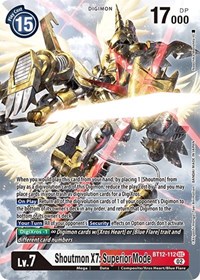 Shoutmon X7: Superior Mode (Alternate Art)
