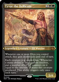 Tyvar the Bellicose (Foil Etched)