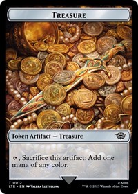 Treasure // Food (0010) Double-Sided Token