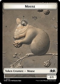 Mouse // Food (0013) Double-Sided Token