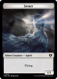 Spirit (0010) // Elemental (0037) Double-Sided Token