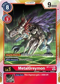 MetalGreymon (Resurgence Booster Reprint)