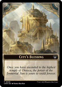 City's Blessing // Ogre Double-Sided Token