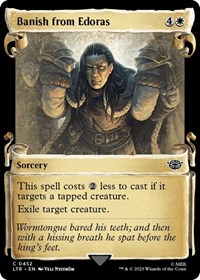 Banish from Edoras (Showcase Scrolls)