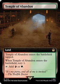 Temple of Abandon (Extended Art) (Surge Foil)