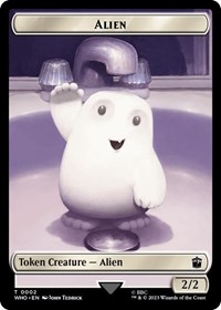 Alien // Alien Salamander Double-Sided Token