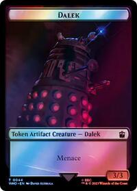 Dalek // Mark of the Rani Double-Sided Token (Surge Foil)