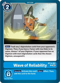 Wave of Reliability
