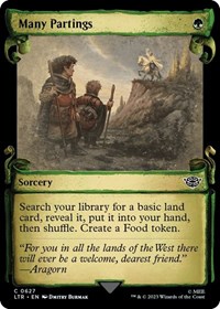 Many Partings (Showcase Scrolls)