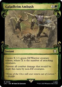 Galadhrim Ambush (Showcase Scrolls)
