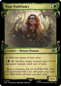 Wose Pathfinder (Showcase Scrolls)