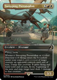 Swooping Pteranodon (Borderless) (Emblem)