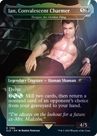 Ian, Convalescent Charmer - Tasigur, the Golden Fang (Rainbow Foil)