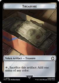 Treasure (0019) // Alien Double-Sided Token