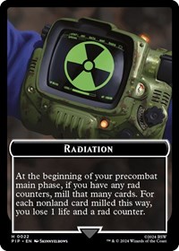 Radiation // Alien Double-Sided Token