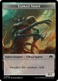 Eldrazi Spawn // Zombie Army Double-Sided Token