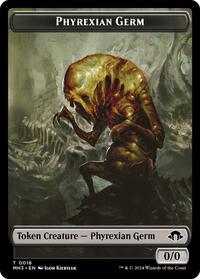 Phyrexian Germ // Zombie Army Double-Sided Token