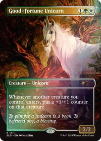 Good-Fortune Unicorn (Rainbow Foil)