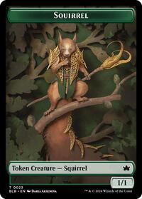 Squirrel // Food Double-Sided Token