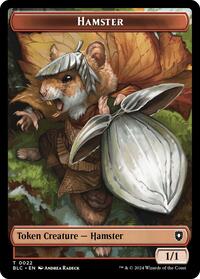Hamster // City's Blessing Double-Sided Token