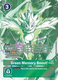 Green Memory Boost! (Starter Deck 18 Exclusive)